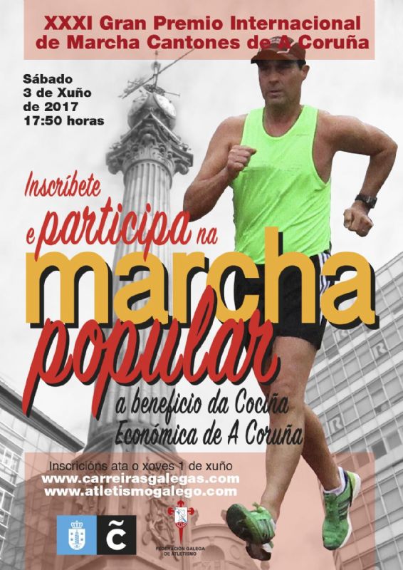 Marcha popular solidaria &#8211; XXXI GP Cantones de A Coruña